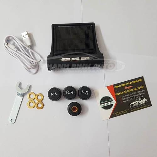 Bộ Cảm Biến Đo Áp Suất Lốp Van Ngoài Pin Năng Lượng