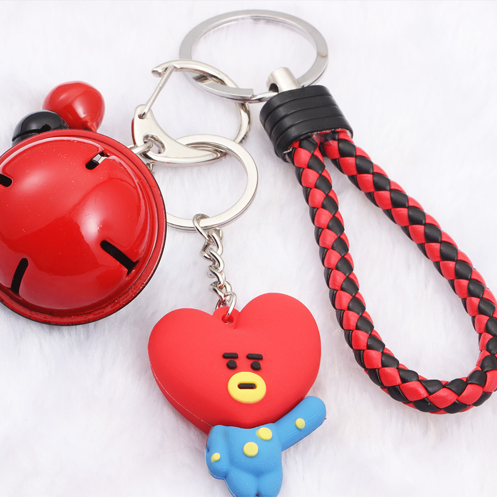 Móc khóa chuông TATA BT21 BTS