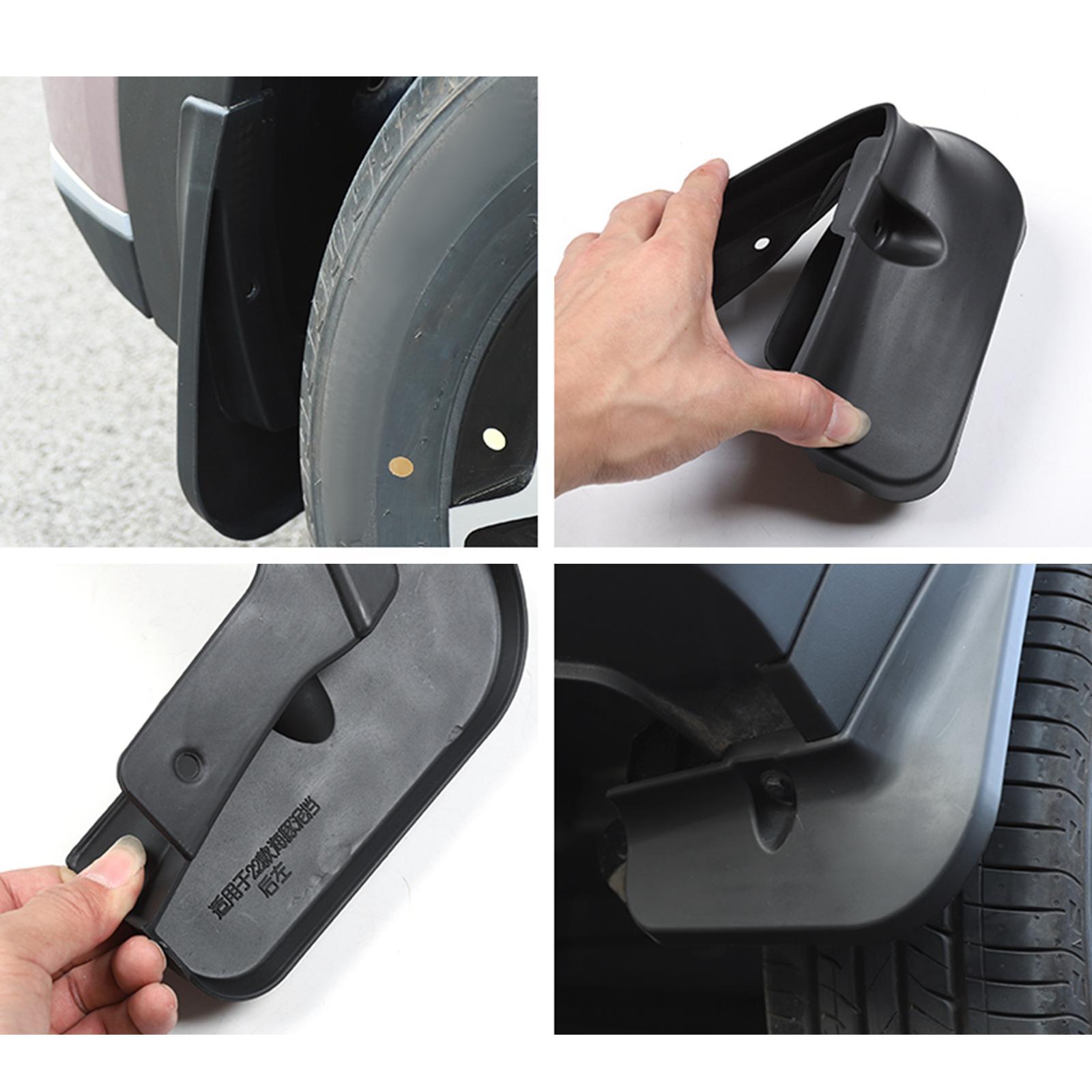 Set of 4 Mud Flaps Guards Accessories for Byd Dolphin