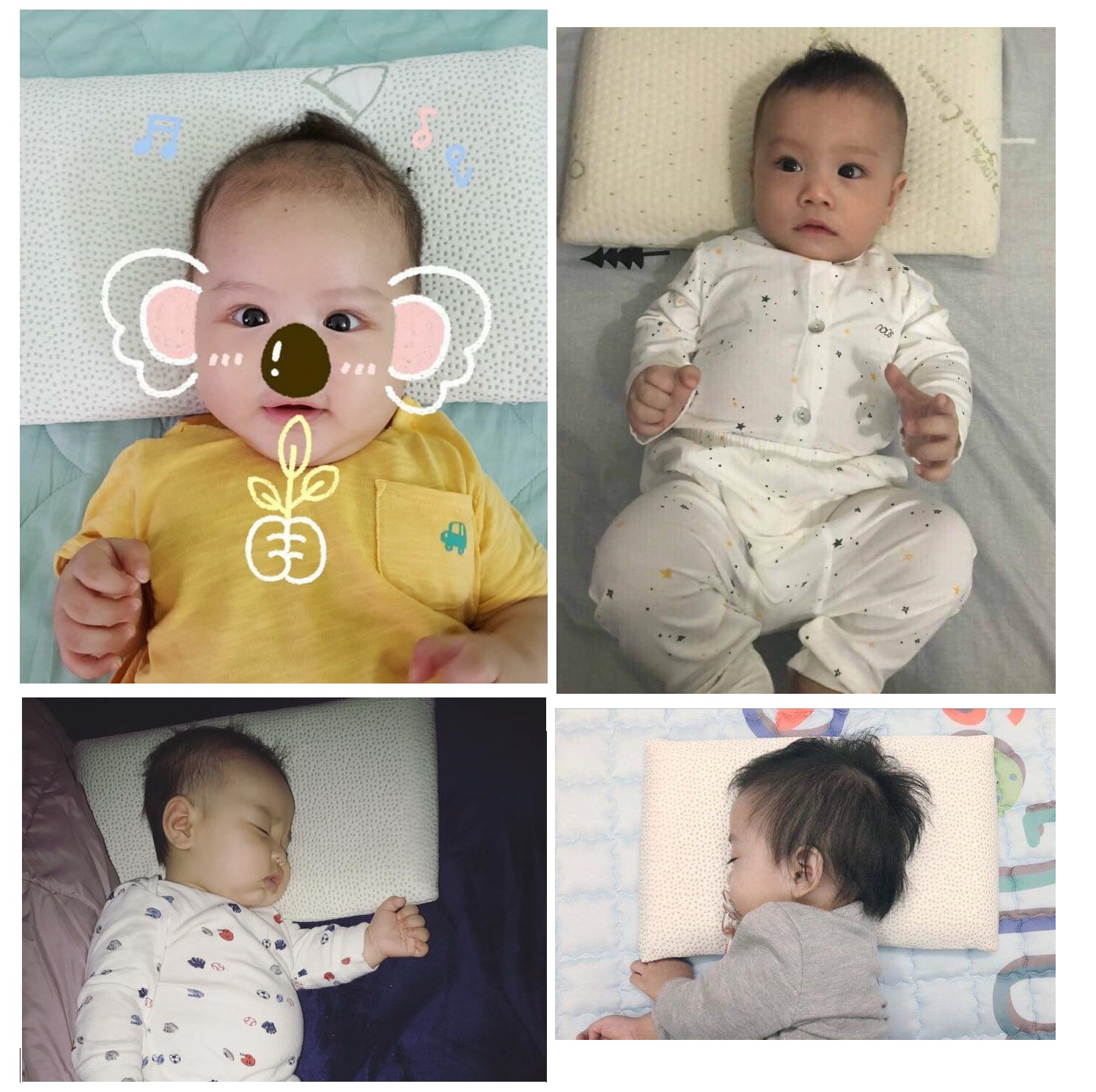 Gối Chống Ngạt Sợi Tre Bamboo Comfybaby -Tặng Thước đo Chiều Cao Và Thị Lực