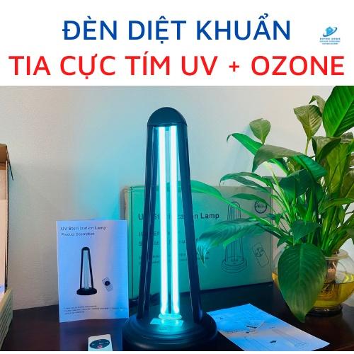 Đèn diệt khuẩn Tia cực tím UV + Ozone khử trùng 38W kèm remote điều khiển từ xa