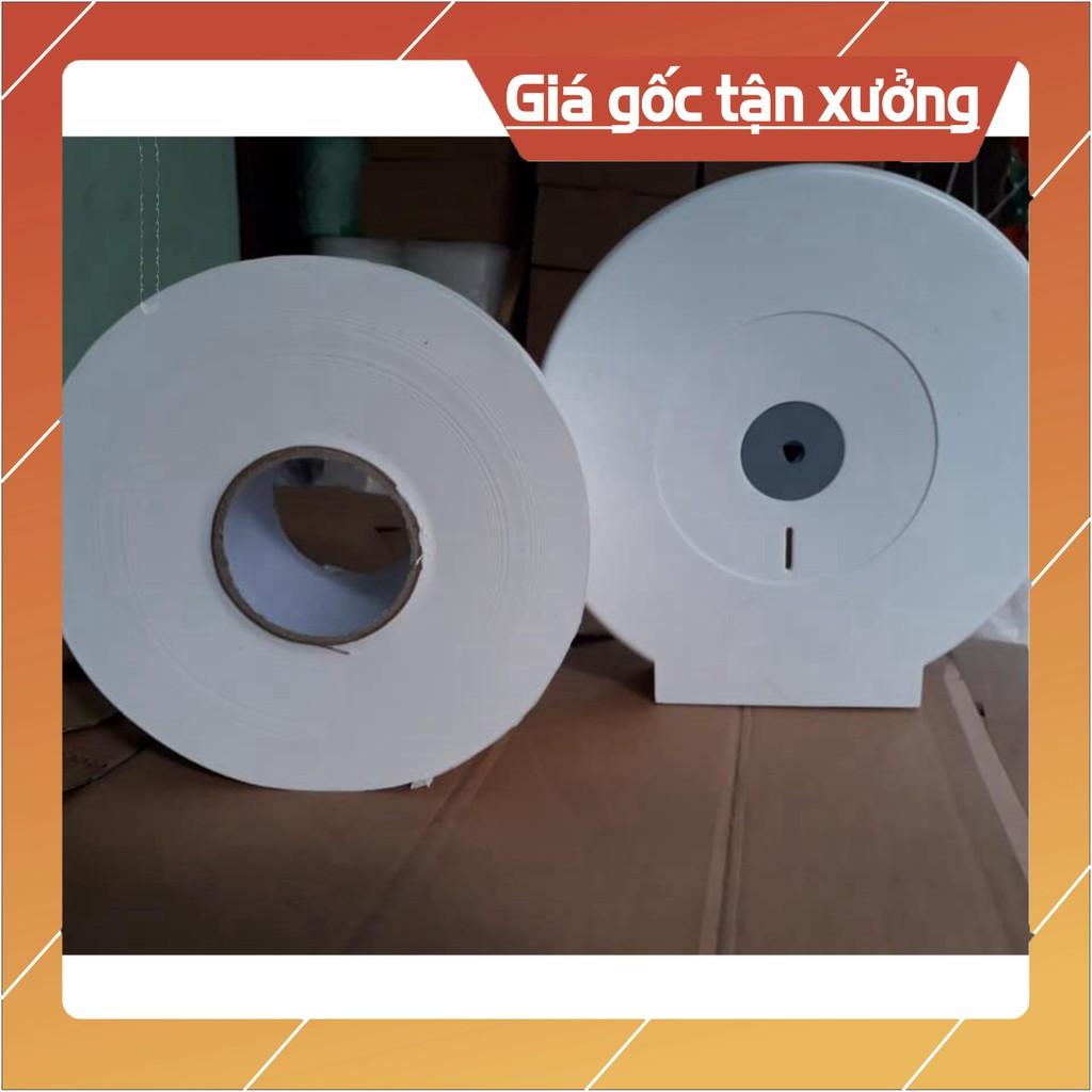 Combo 2 hộp đựng giấy và 2 cuộn giấy VGpro