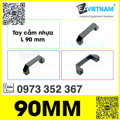 Tay cầm nhựa , Tay nắm cửa 90mm 120mm 150mm 180mm