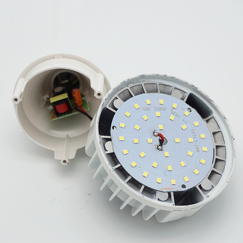 Bóng đèn LED trụ tròn cao cấp 20W 30W 40W 50W - vỏ nhôm đúc nguyên khối cực bền (ánh sáng trắng - chip LED cao áp siêu sáng