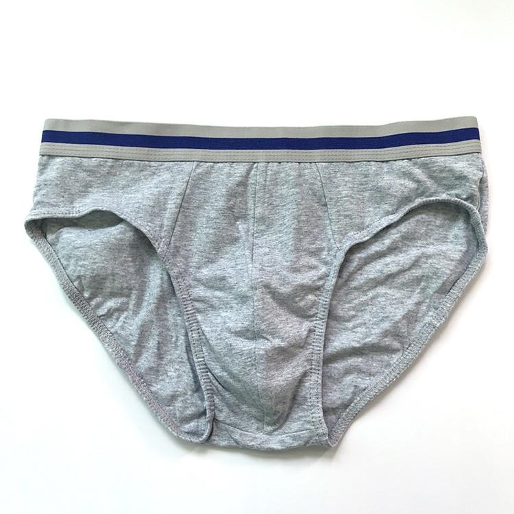 Hộp 4 quần lót nam tam giác vải cotton  thoáng mát cạp bản to co giãn tốt - quan lot nam