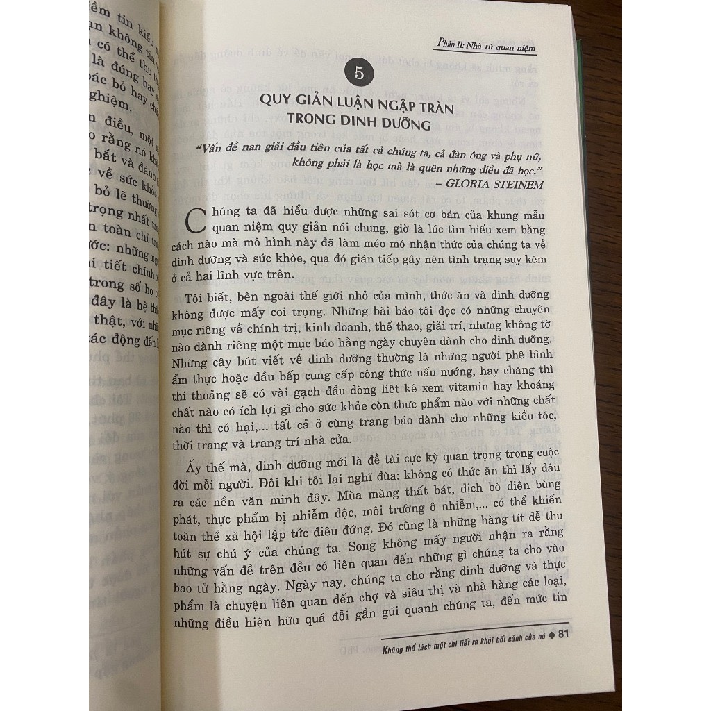 Toàn Cảnh Dinh Dưỡng - Thức Tỉnh Và Hành Động