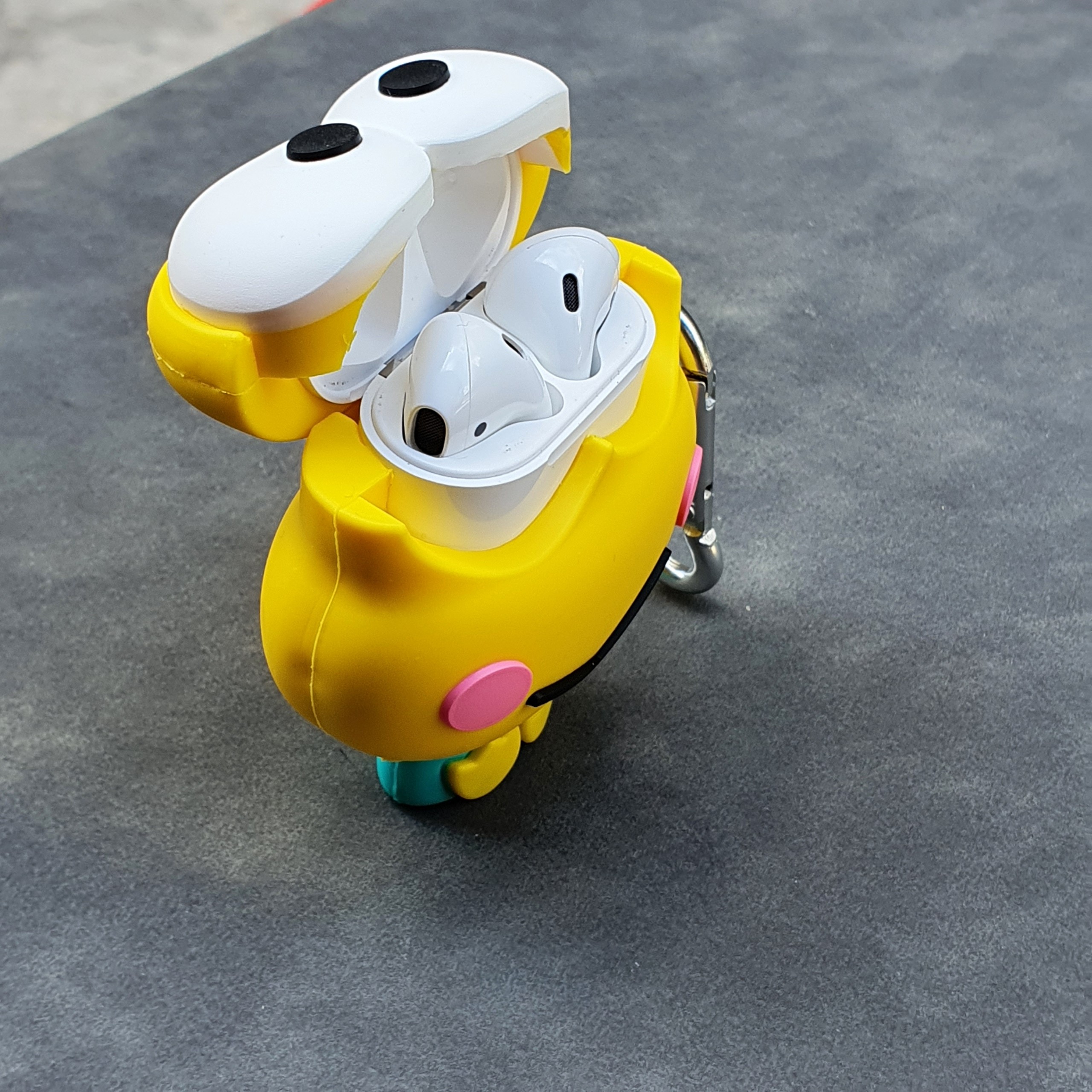 Vỏ đựng ốp case bảo vệ dành cho airpods 1/2/Pro - Hình Con Ếch