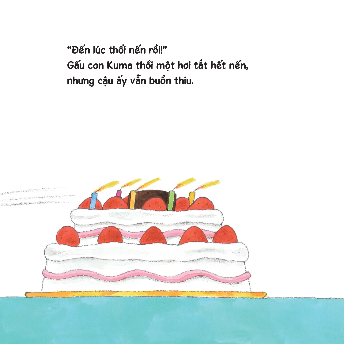 Sách - Dtpbooks - Trời ơi! Sâu răng! - Sách tranh ehon Gấu con Kuma - Những chuyện nhỏ hàng ngày