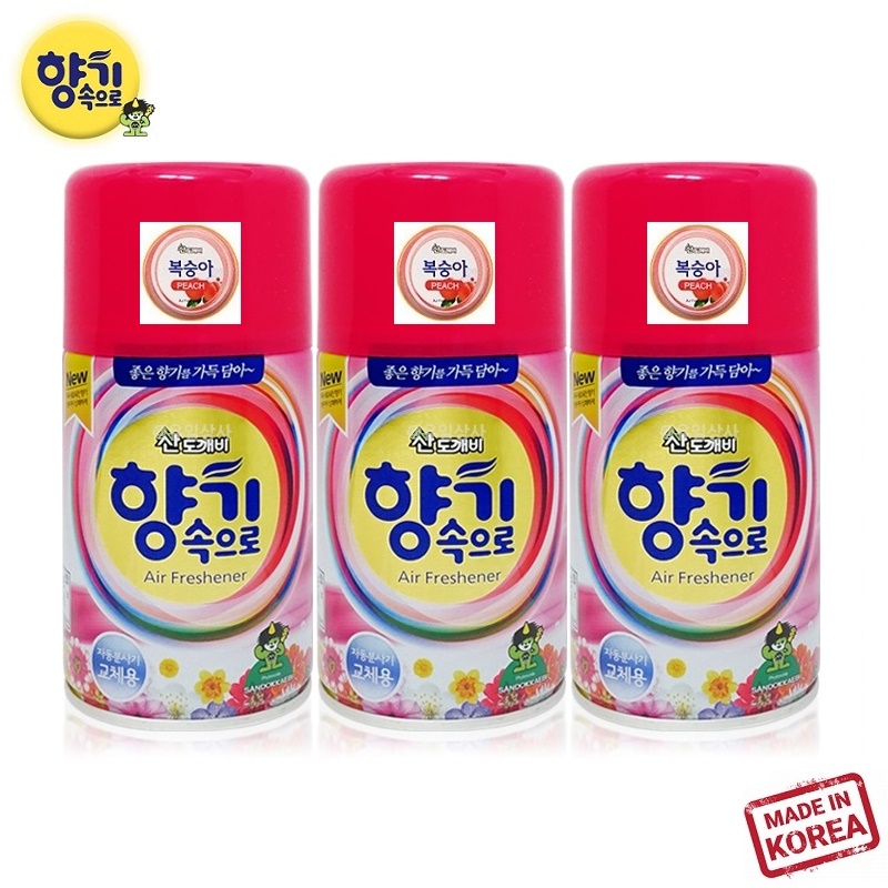 Xịt phòng Sandokkaebi 300ml Hàn Quốc (Nhiều mùi hương)