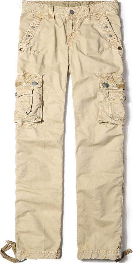 Men's Spring And Autumn Large Size Overalls Europe And America 98 Cotton Multi-Bag Outdoor Casual Pants Military Straight Pants