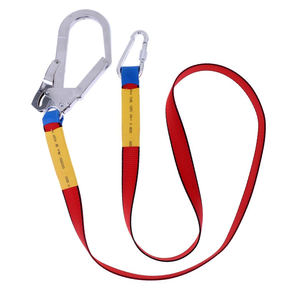 3X Harness Belt Safety Lanyard Fall Protection
