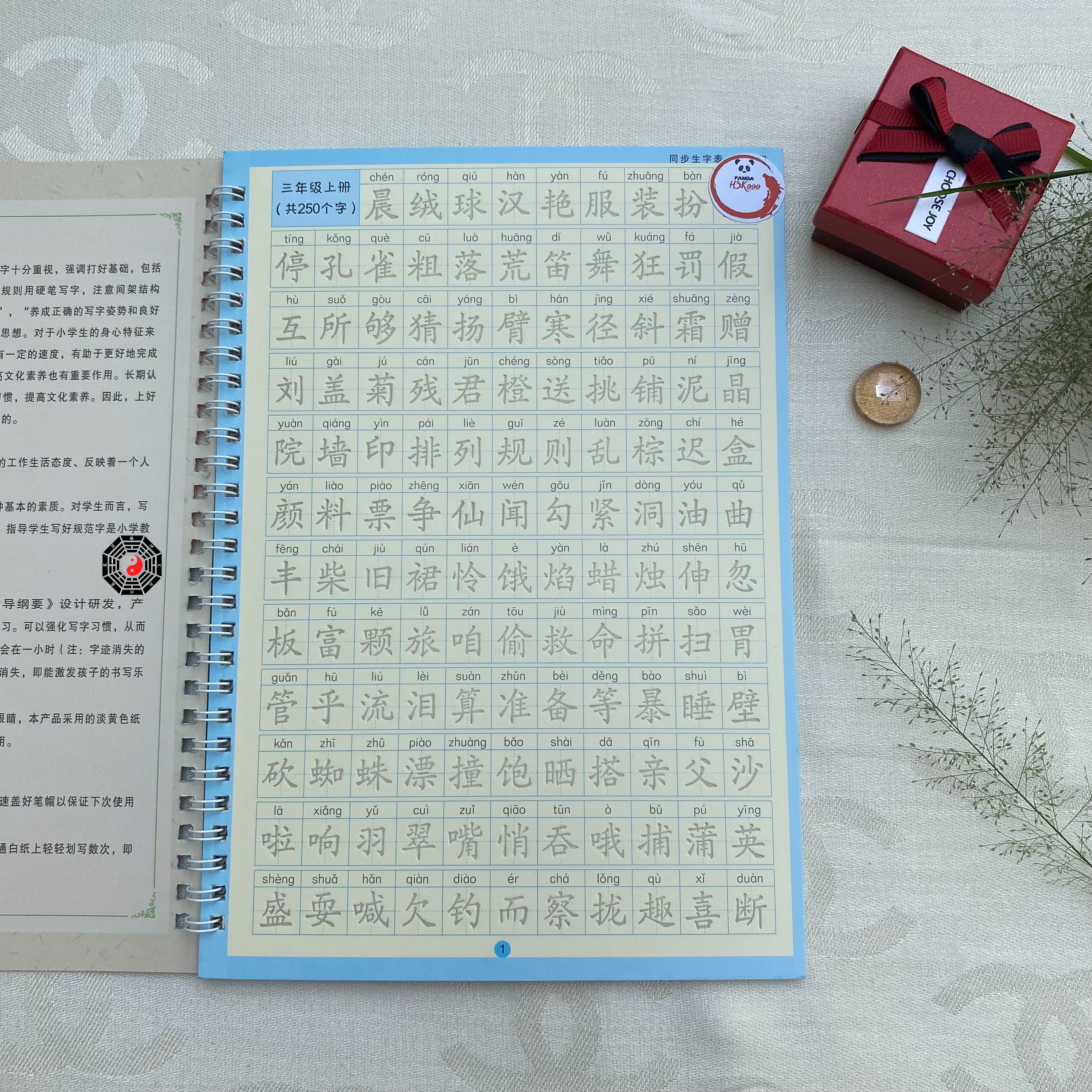 Vở Học Viết Tiếng Trung Trọn Bộ 3000 Chữ Hán Căn Bản