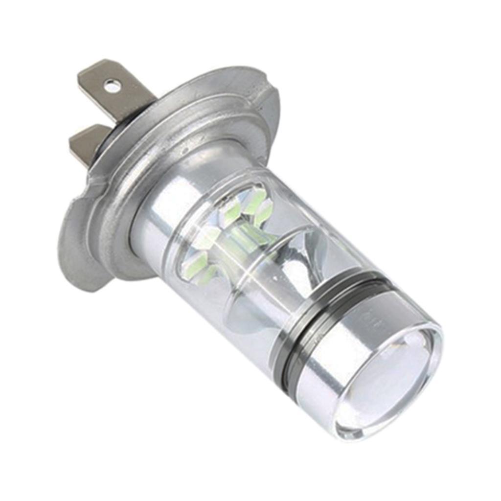 2x Mini Car H11 H8 LED 4300K Yellow 2323 Projector Fog Driving Light Bulb