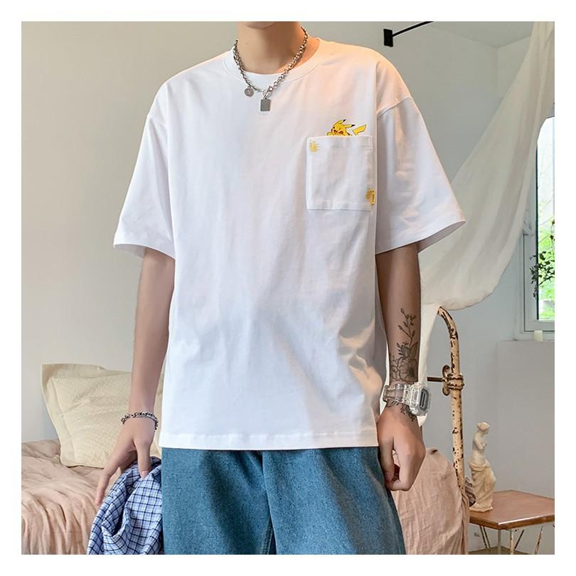 Áo Thun Tay Lỡ Unisex Form Rông PIKACHU TÚI