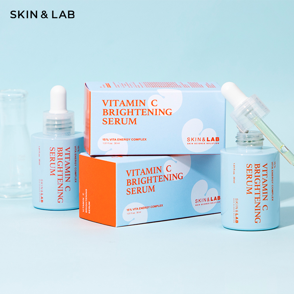 Tinh chất Vitamin C sáng da mờ thâm SKIN&LAB Brightening Serum 30ml