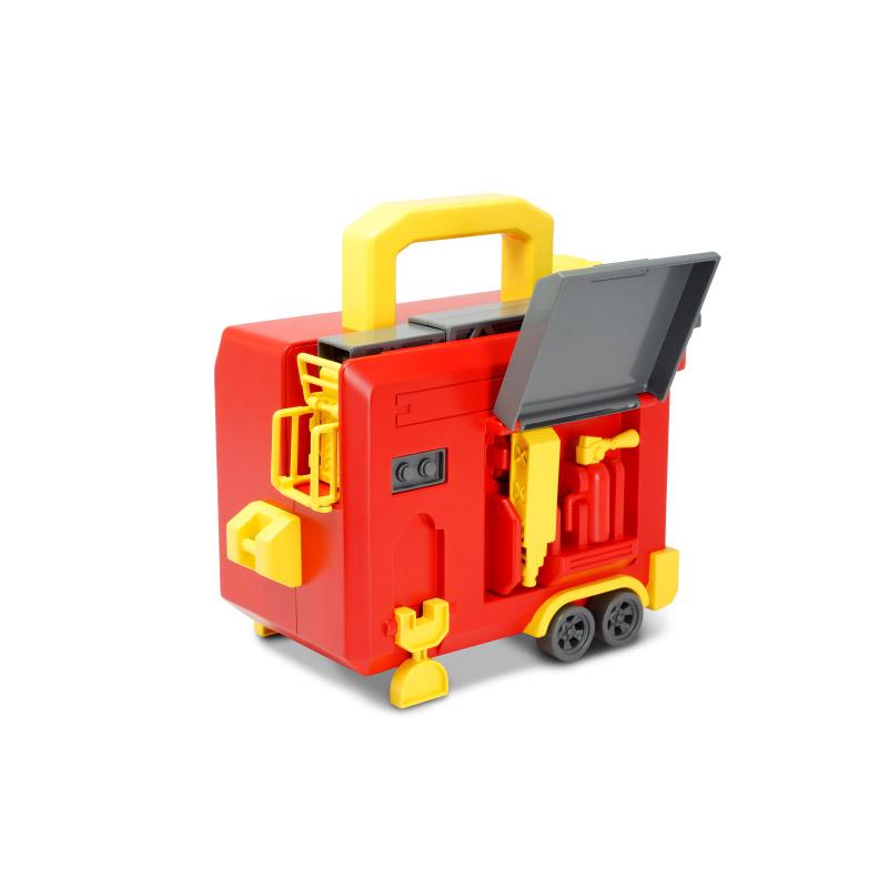 Đồ Chơi ROBOCAR POLI Hộp Dụng Cụ Và Robot Biến Hình Xe Cứu Hỏa Roy 83073