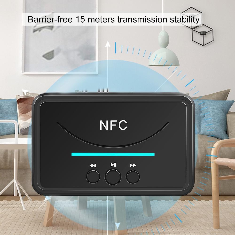 Thiết Bị Thu Thanh Cao Cấp Bluetooth 5.0 Aux Rca Hifi Nfc Với Cổng 3.5mm