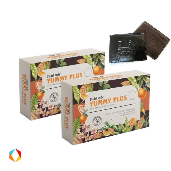 Combo 2 hộp Thảo Mộc Hỗ Trợ Tăng Cân Yummy Plus giúp ăn ngon ngủ ngon