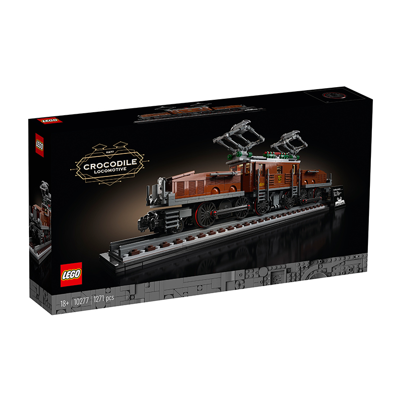 LEGO CREATOR 10277 Đầu Máy Xe Lửa Crocodile Locomotive (1271 chi tiết)