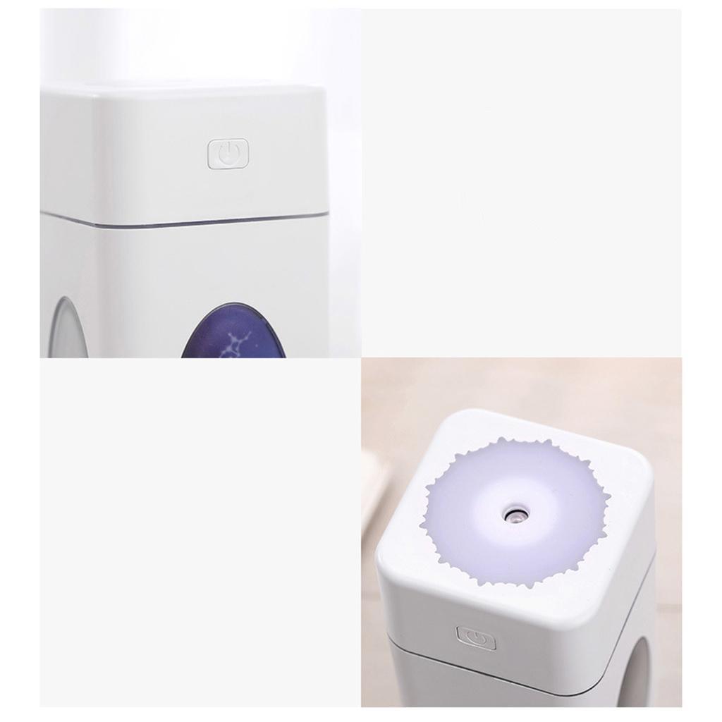 260ml Ultrasonic Air Diffuser Mist Purifier Aroma Humidifier LED Light White