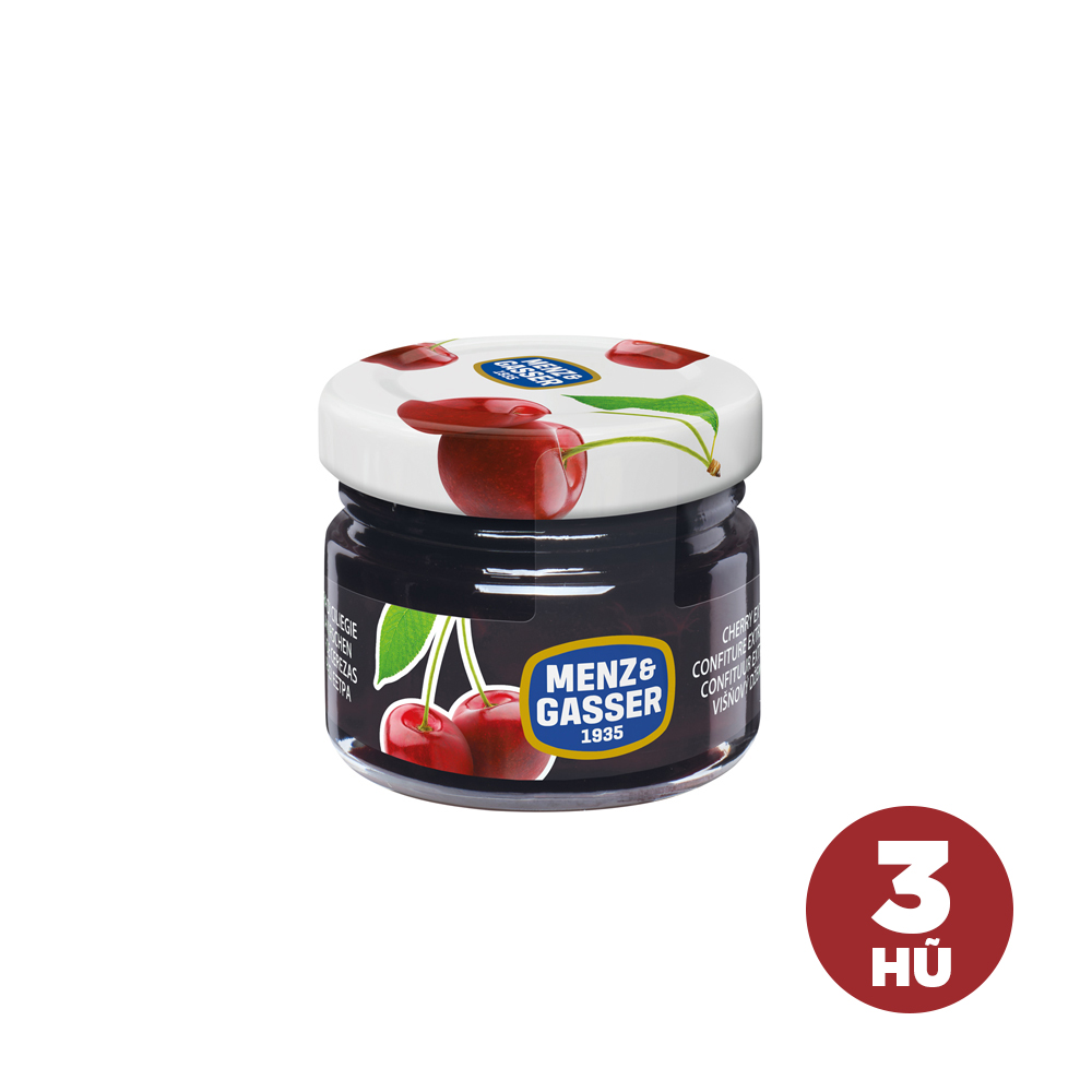 3 hũ mứt anh đào Menz Gasser 28g