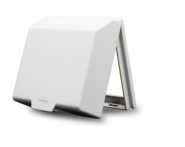 Mặt che chống thấm nước dùng cho công tắc, ổ cắm mặt vuông A3B223DV