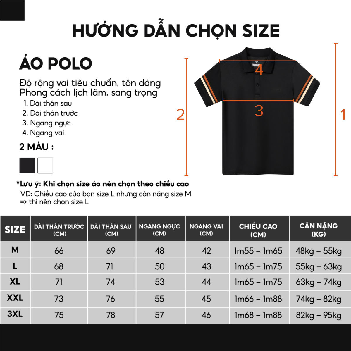 Áo thun polo nam TSIMPLE có cổ ngắn tay vải cotton cá sấu cao cấp form rộng big size A02005