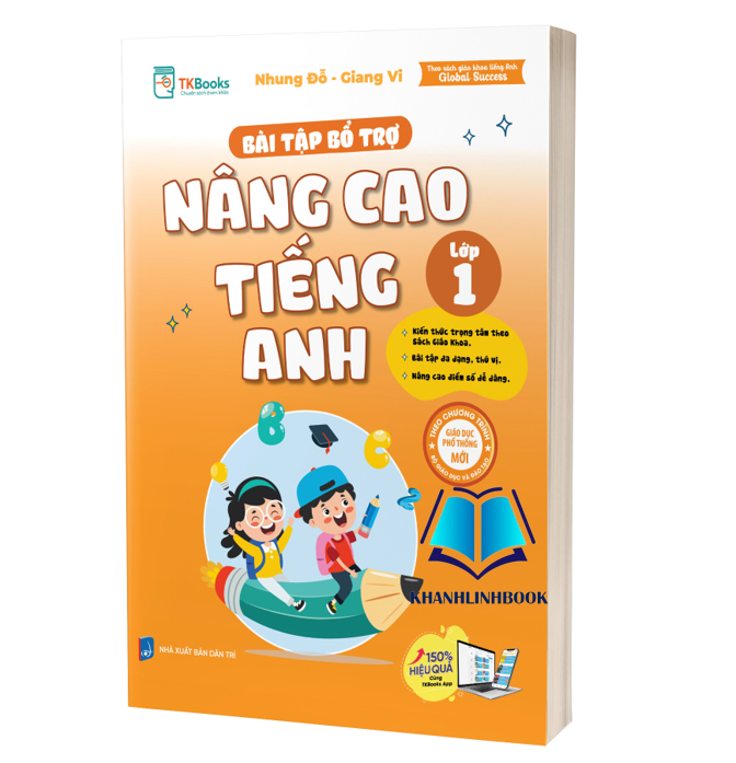 Sách - Bài tập bổ trợ nâng cao tiếng Anh Lớp 1 (MC)