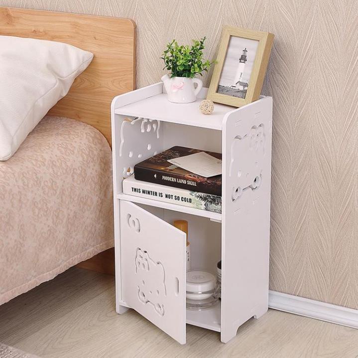 Kệ gỗ đầu giườngKệ Gỗ Kitty Đa Năng 25x17.5x47.5cm chịu nước tuyệt đối, chống xước, chống mối mọt 8784