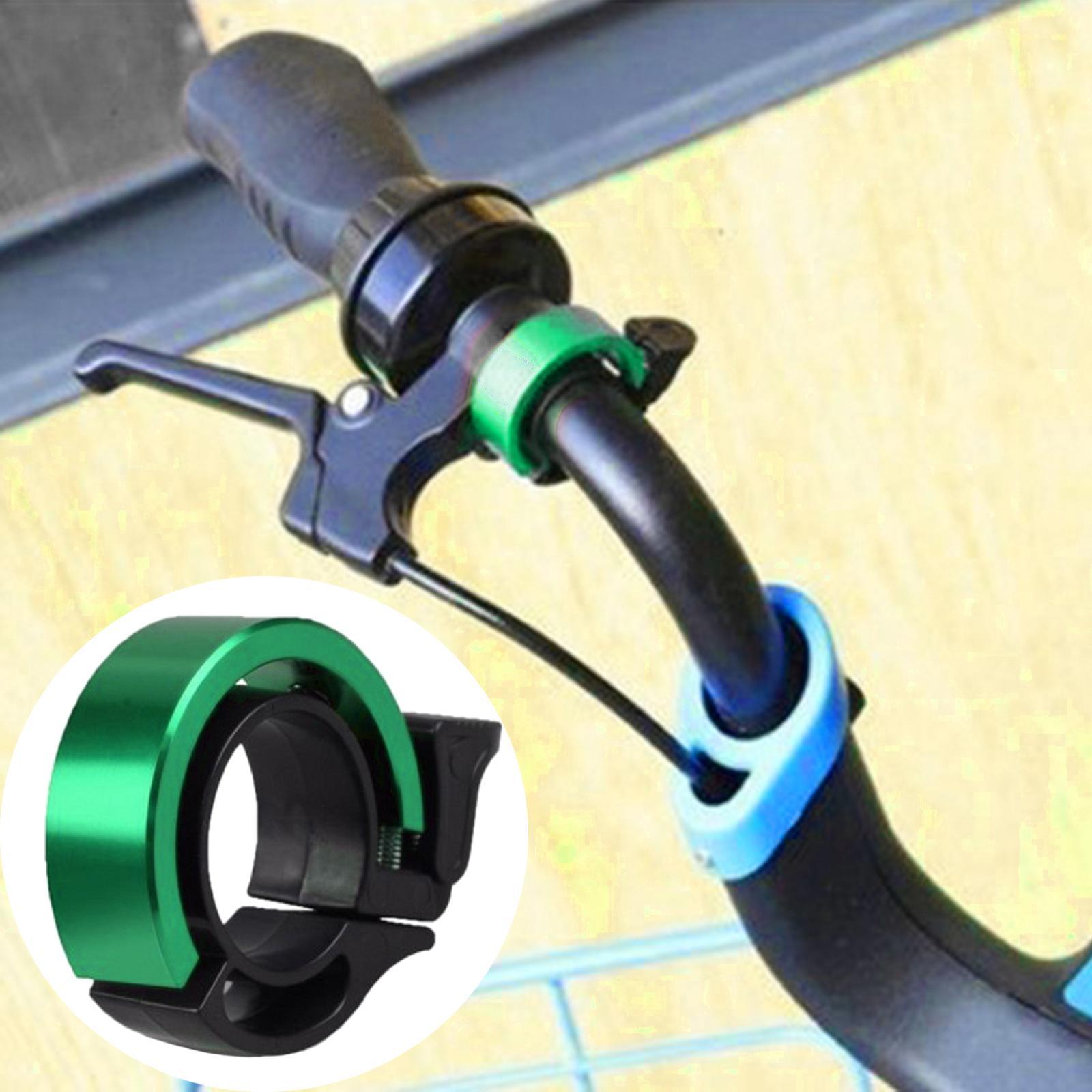 2x90db  Rings Bell  Bike Handlebar Invisible  Hooter Green