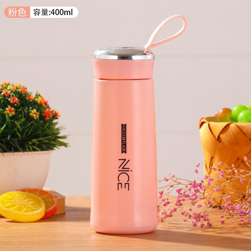 [GRMN73] Bình giữ nhiệt lõi thủy tinh 450ml văn phòng [SIÊU SALE][SIÊU RẺ]Bình nước giữ nhiệt siêu tiện