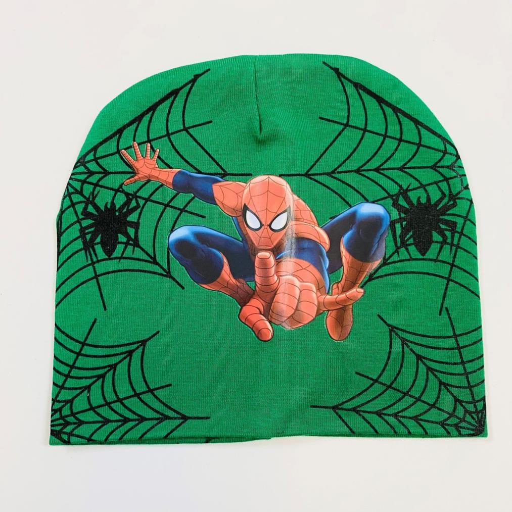 Mũ cotton cho bé trai, mũ len hình người nhện giữ ấm cho bé những ngày đông - HOT