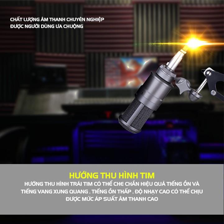 MICRO TAKSTAR SM8B Thu Âm Livestream Hát Karaoke Chuyên nghiệp  - Hàng Chính Hãng