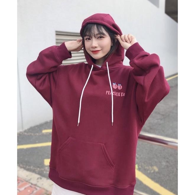 UPZ Áo Khoác Hoodie In Peachee