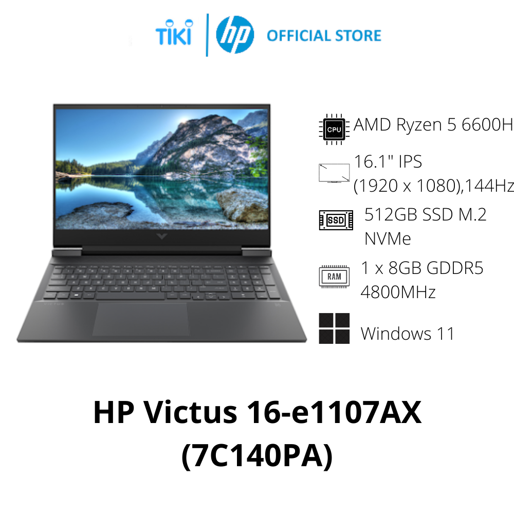 Laptop HP VICTUS 16-e1107AX Hàng chính hãng
