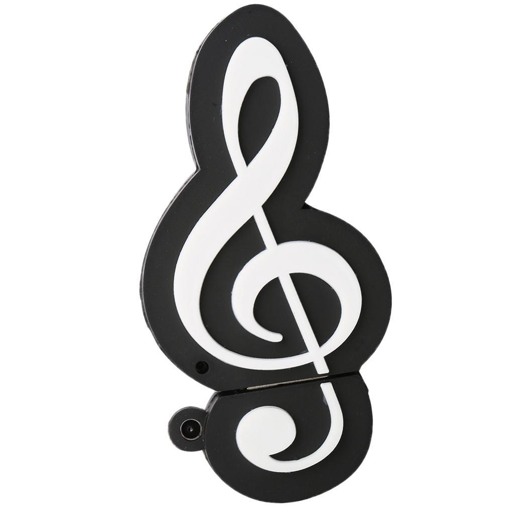 Music note USB U Disk Drive Flash Storage Memory Stick For PC Computer
