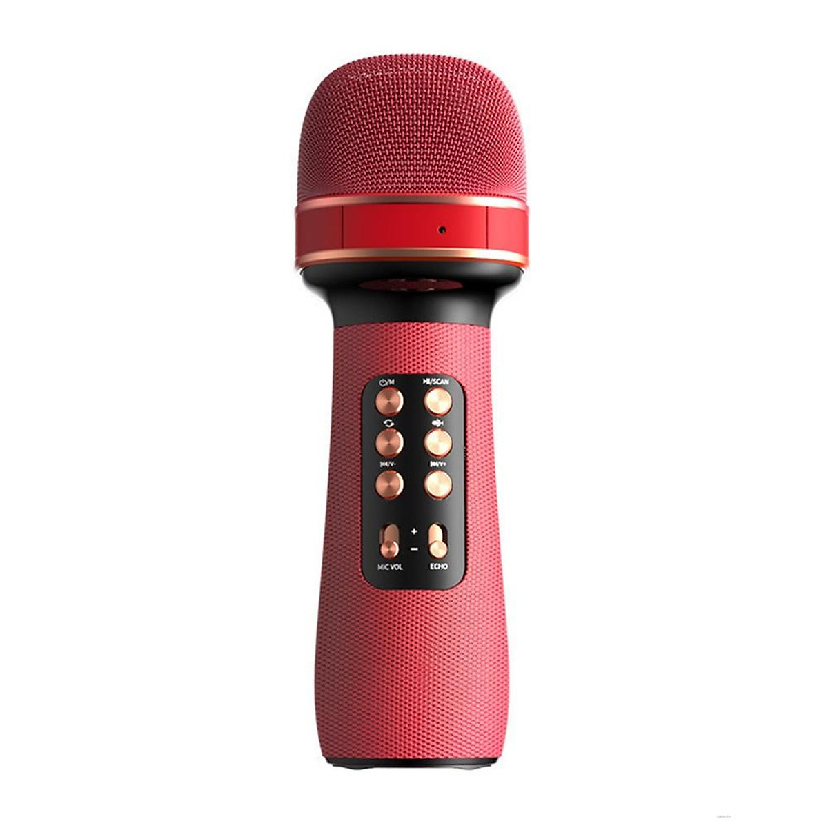 Micro Karaoke Bluetooth Cao Cấp CV Tích Hợp Loa Bass Siêu Trầm Không Dây, {Âm Thanh Đa Hướng 360°} Lan Tỏa Mạnh Mẽ, Mic Bắt Giọng Cực Tốt, Pin Trâu, Hỗ Trợ Nghe Gọi, USB, Thẻ Nhớ, Thay Đổi Giọng, FM Radio, Tín Hiệu Âm Thanh Ra - Hàng Chính Hãng