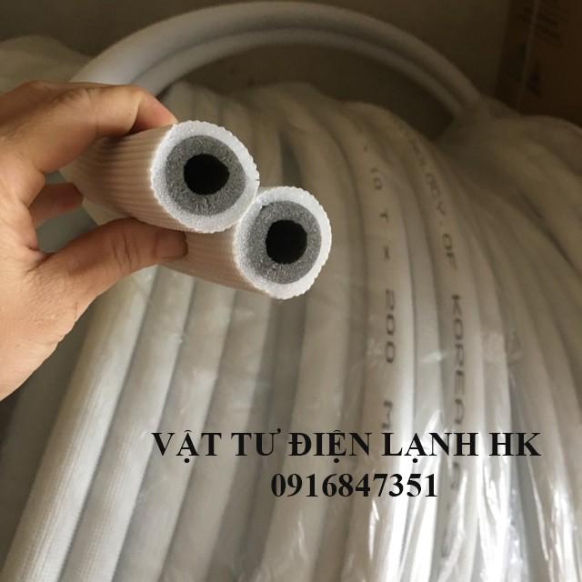 Ống bảo ôn kép lắp điều hòa máy lạnh các size cỡ