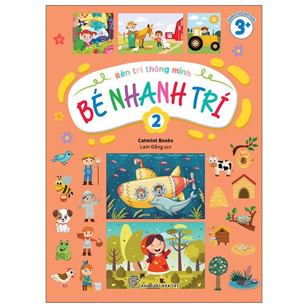 Sách - Rèn Trí Thông Minh - Bé Nhanh Trí - Tập 2