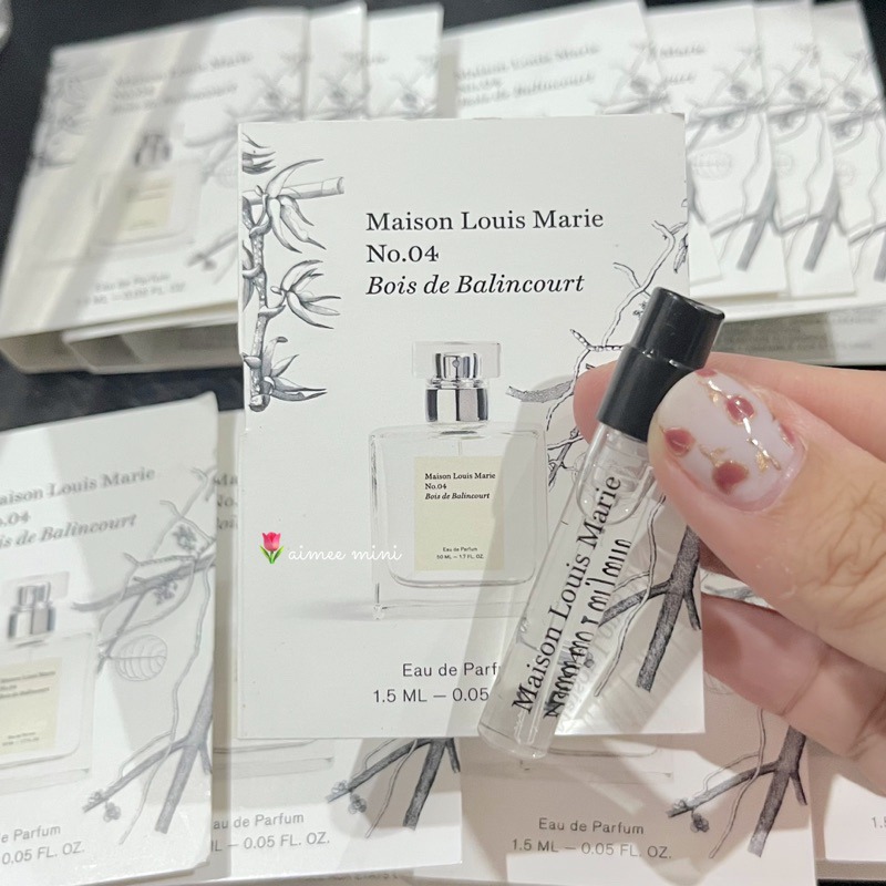 Vial mẫu thử nước hoa Maison Louis Marie No 04 1.5ml