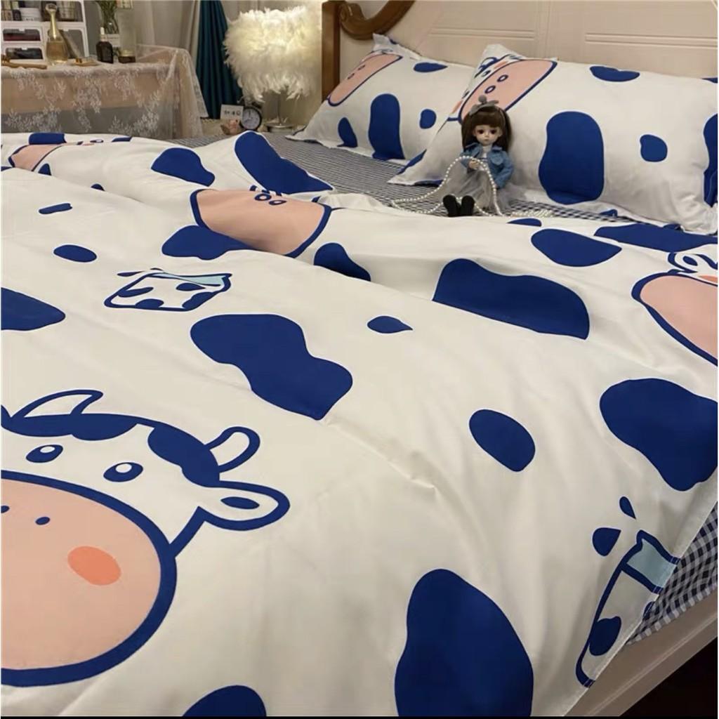 Bộ Chăn ga gối cotton poly