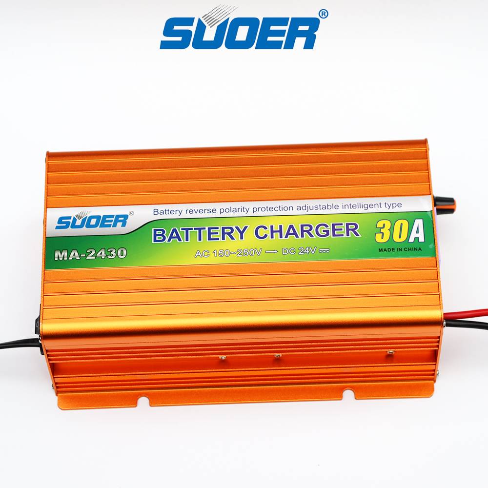 Bộ sạc bình ắc quy axit chì SUOER MA-2430 24V 30A