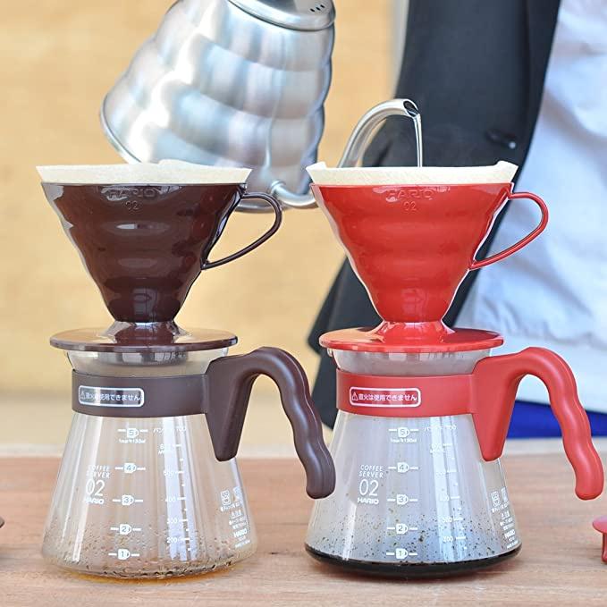 Bộ pha cà phê Pour Over Hario VCSD-02R 700ml – Made in Japan