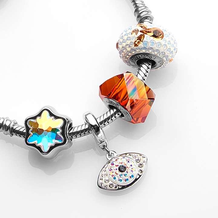 BeCharm Pha Lê Swarovski Họa Tiết Thiên Thần