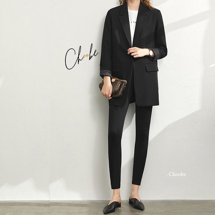 Quần legging nữ Choobe co giãn 4 hàng cao cấp chiều vải dày dặn quần thun ôm cạp cao - Q15
