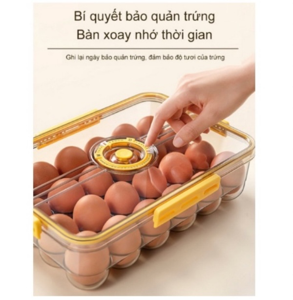 Hộp đựng bảo quản trứng 24 ngăn