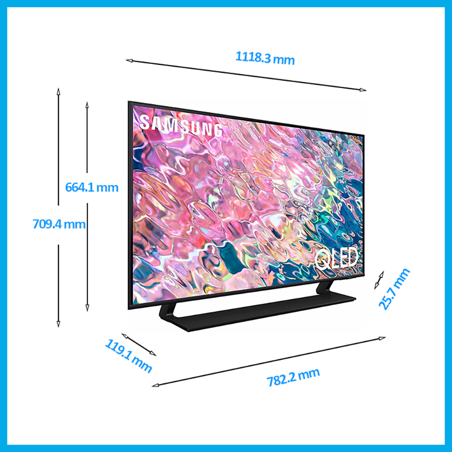 Smart Tivi QLED Samsung 4K 50 inch QA50Q60BA - Model 2022