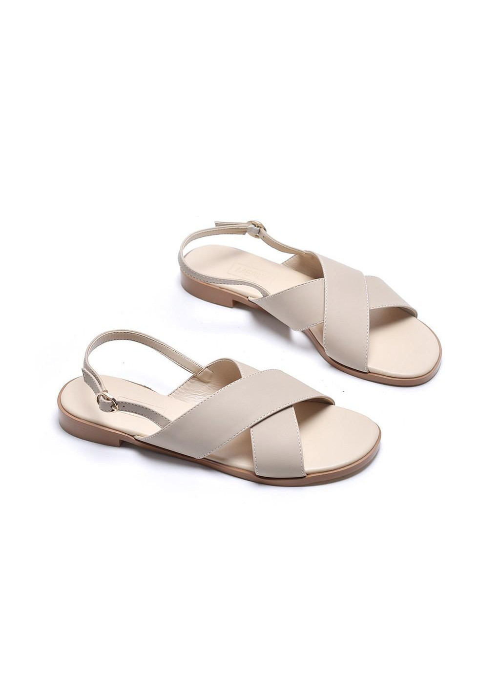 Giày sandal đế bệt quai chéo Merly 1213