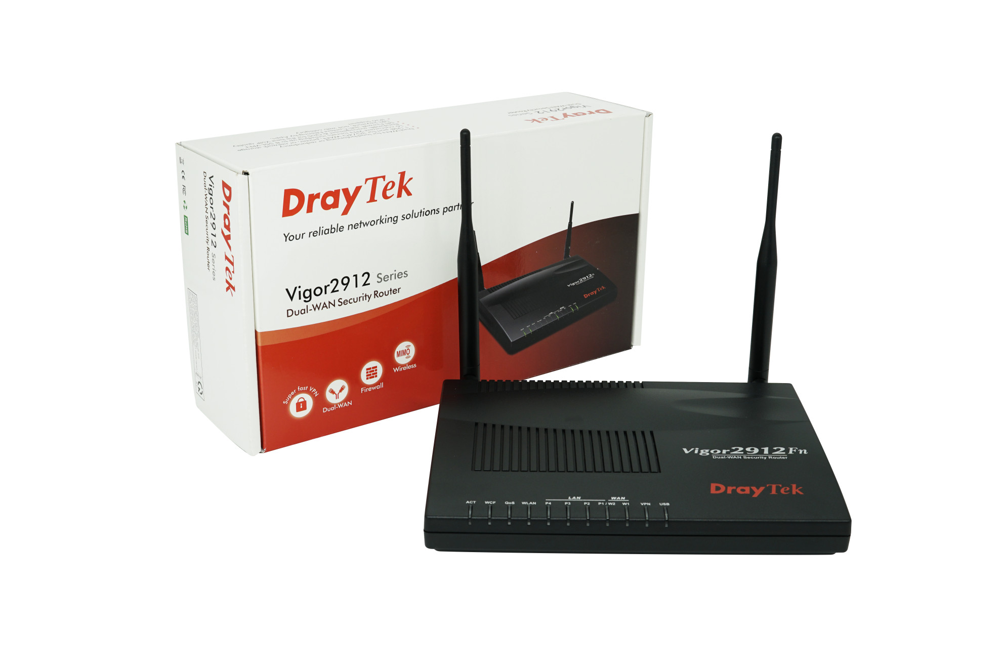 Router Draytek Vigor 2912Fn - Hàng Chính Hãng