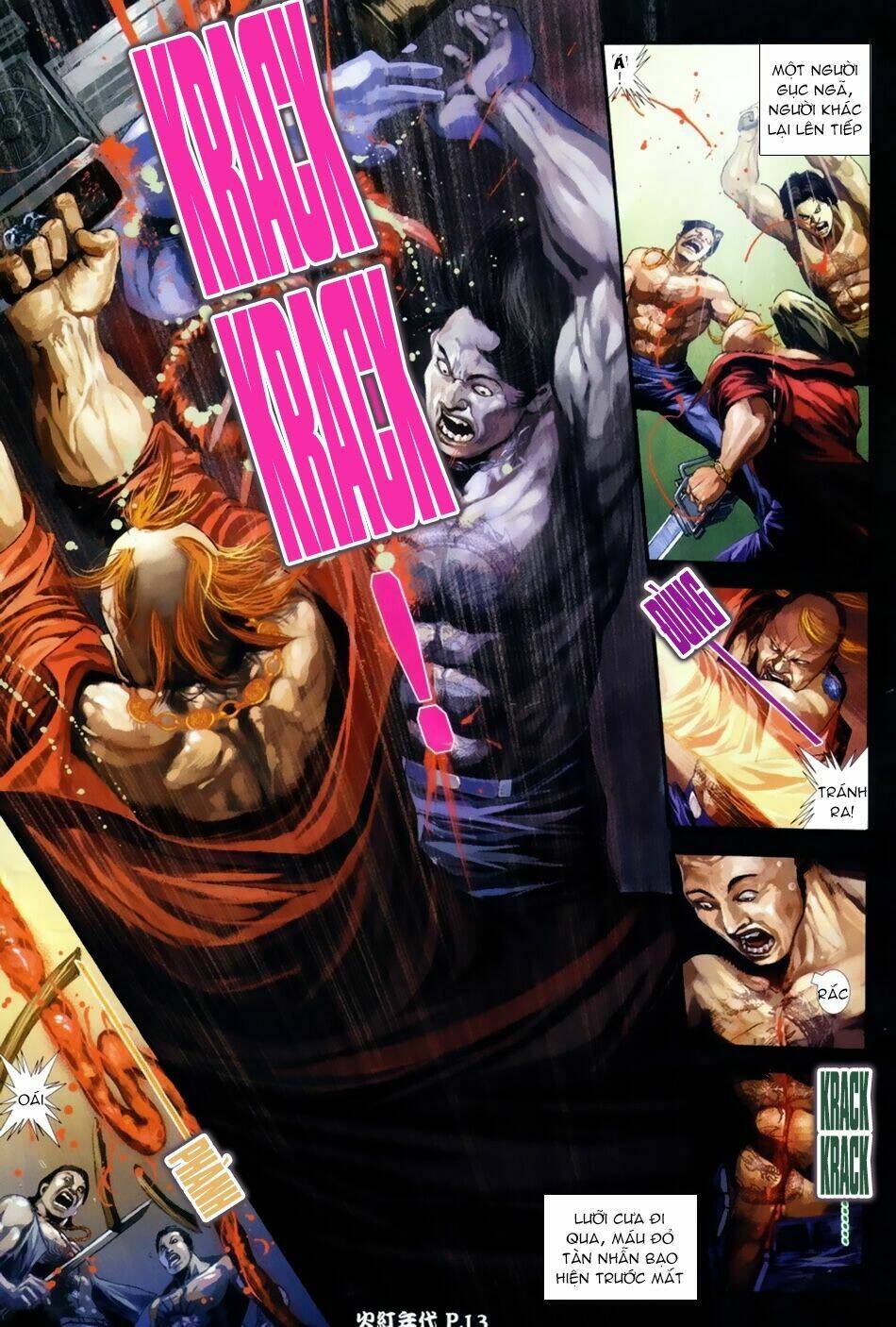 hỏa hồng niên đại hắc cốt đường chapter 46 11